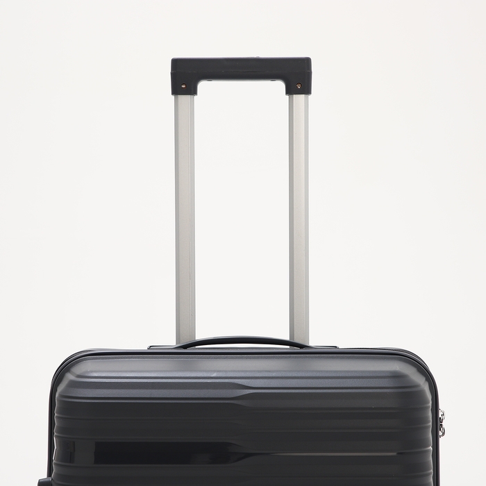 Чемодан средний 69 л (M), отдел на молнии, кодовый замок, 4 колеса, цвет тёмно-серый Чемодан средний 69 л (M), отдел на молнии, кодовый замок, 4 колеса, цвет тёмно-серый