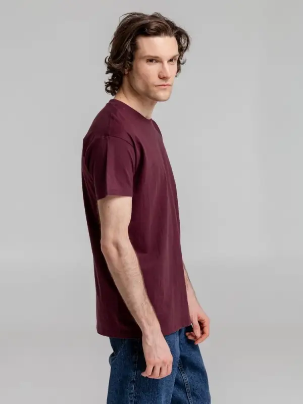 Футболка Imperial 190 бордовая, размер S