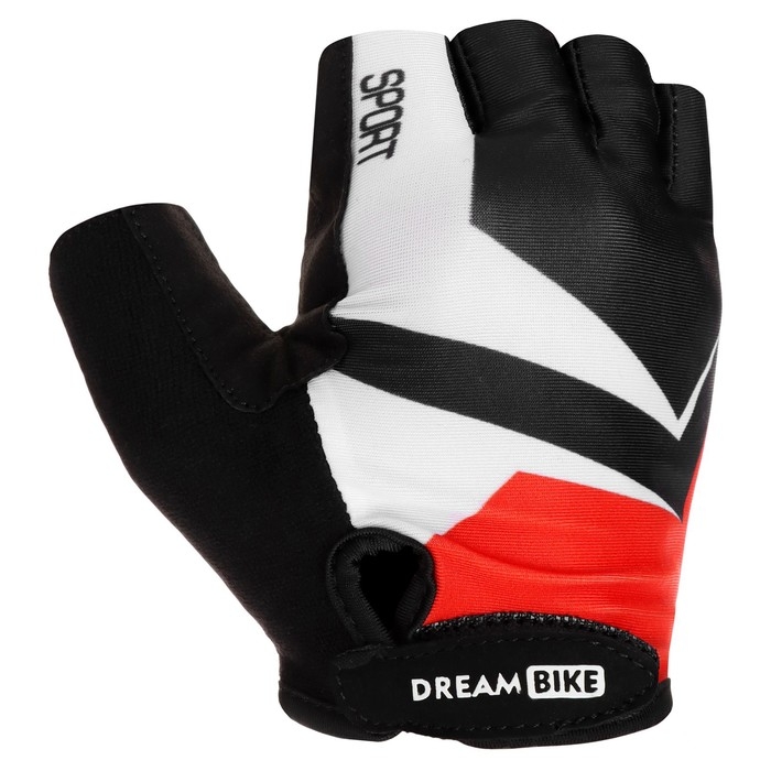 Перчатки велосипедные Dream Bike, с гелевыми вставками, мужские, р. L Перчатки велосипедные Dream Bike, с гелевыми вставками, мужские, р. L