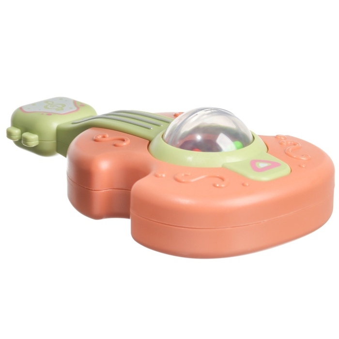 Погремушка Крошка Я «Гитара», 12 см, оранжевый Погремушка Крошка Я «Гитара», 12 см, оранжевый