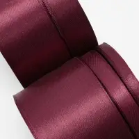 Атласная лента, набор 5 шт., 6/10/20/40/50 мм, 23&plusmn;1 м, бордовая №165