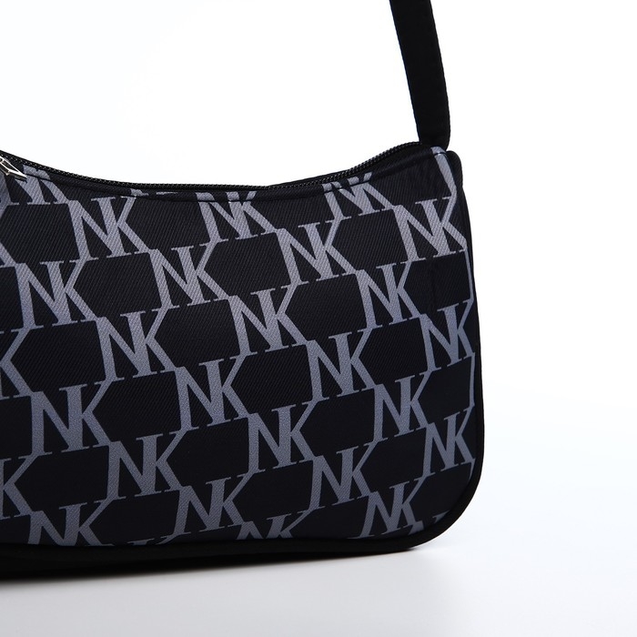 Сумка женская багет из текстиля, Nazamok, 23х13х5 см. Сумка женская багет из текстиля, Nazamok, 23х13х5 см.