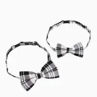 Галстук - бабочка для мальчика и папы M&B Family look, 2 шт., серый