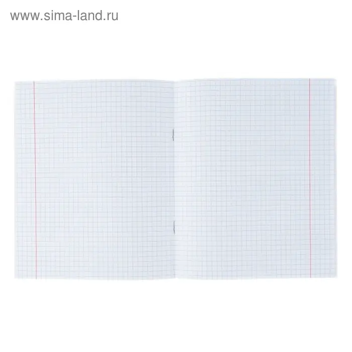 Тетрадь 18 листов в клетку Calligrata "Домашние животные", обложка мелованный картон, блок офсет, белизна 95%, МИКС