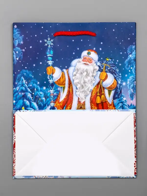 Пакет подарочный новогодний ламинированный, «Новогодний набор » , 18×10×22.3 см Пакет подарочный новогодний ламинированный, «Новогодний набор » , 18×10×22.3 см