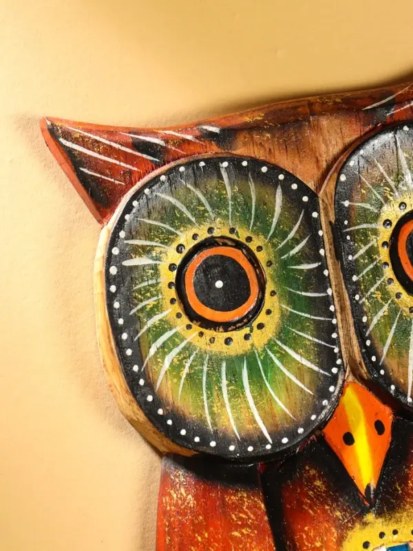 Настенное панно &laquo;Сова с узором&raquo;, 25&times;16&times;2 см, МИКС