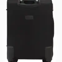 Чемодан на колёсах TEXTURA, с увеличением, кодовый замок, 42&times;26&times;68 см, 24", чёрный