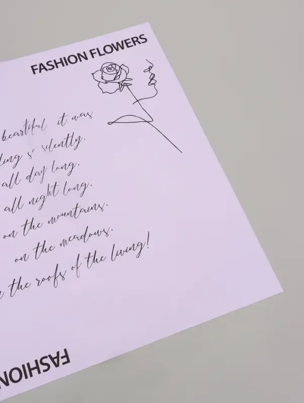 Пленка флористическая, &laquo;До полуночи&raquo;, светло - сиреневая, в листах, 58&times;58 см