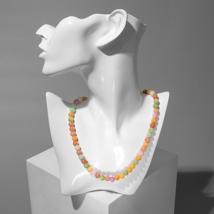 Бусы «Радость» цветные, бусины №8, 40 см