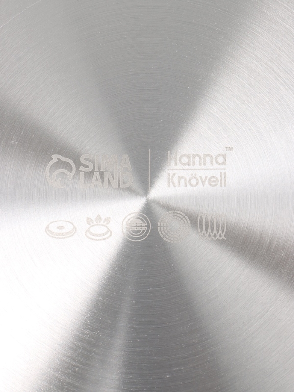 Сковорода 3Ply d=27,5 см, h=5 см, толщина 2,2 мм, индукция Сковорода 3Ply d=27,5 см, h=5 см, толщина 2,2 мм, индукция