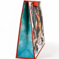 Пакет подарочный новогодний &laquo;С Новым Годом&raquo;, 30&times;9&times;25.5 см