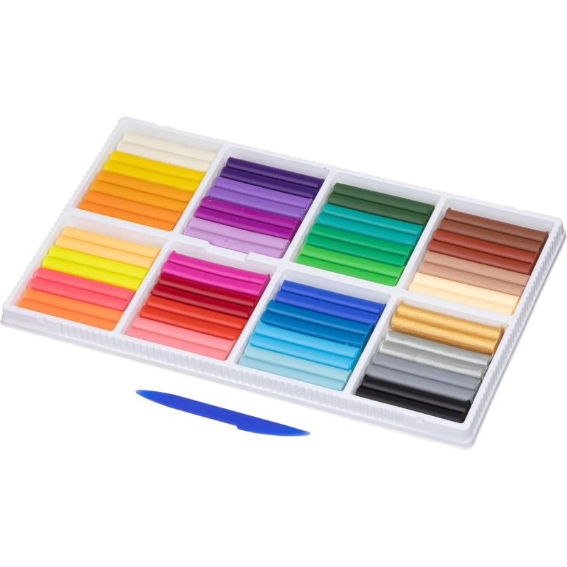 Пластилин воск.Фантазия 32 цв., 475 г, стек 31С 2066-08 набор