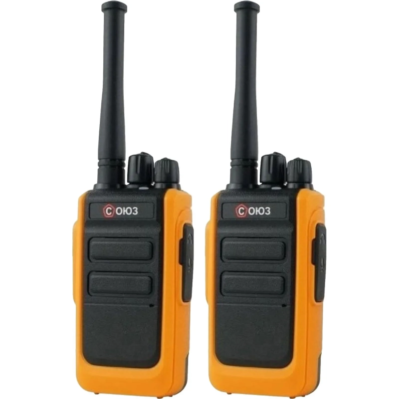 Рация Союз С1x2 (2 штуки в упаковке) Orange