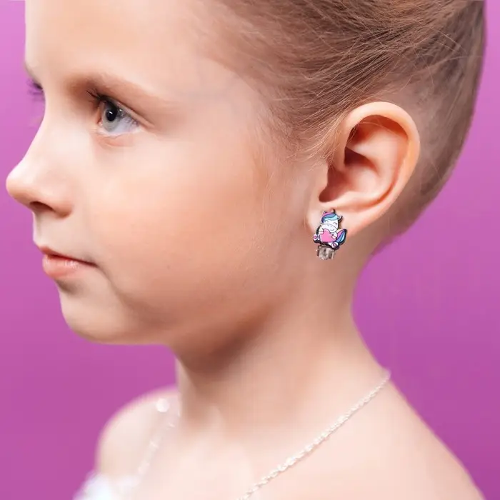 Клипсы, детские серьги «Твои маленькие чудеса» Клипсы, детские серьги «Твои маленькие чудеса»