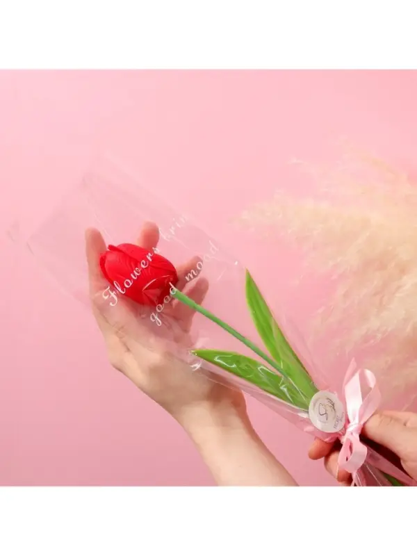 Мыльный тюльпан, красный