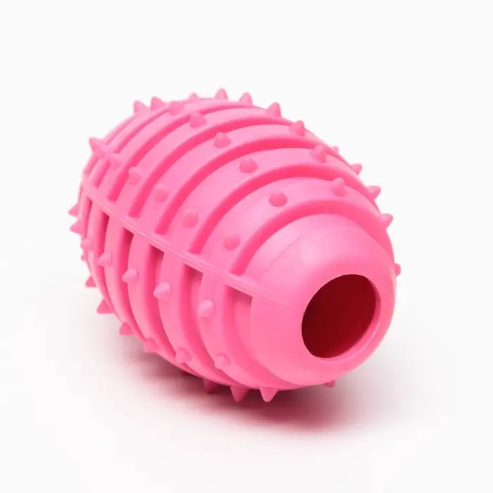 Жевательная игрушка для собак &laquo;Шантажист&raquo;, 10 см, TPR, розовая