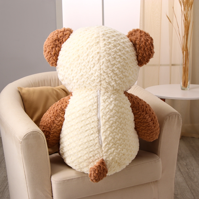 Мягкая игрушка «Медведь», с вишенкой, 105 см, цвет коричневый Мягкая игрушка «Медведь», с вишенкой, 105 см, цвет коричневый