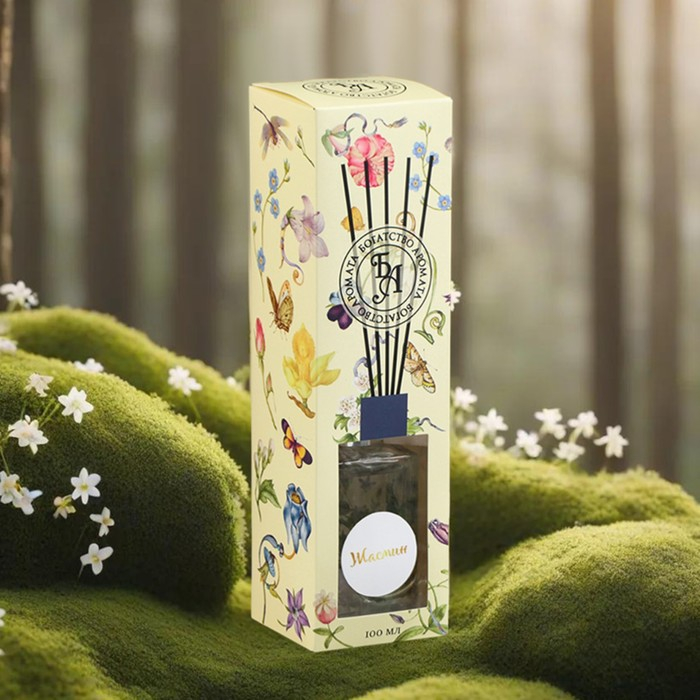 Диффузор ароматический Диффузор ароматический "Артдекор", 100 мл, жасмин, "Богатство Аромата"