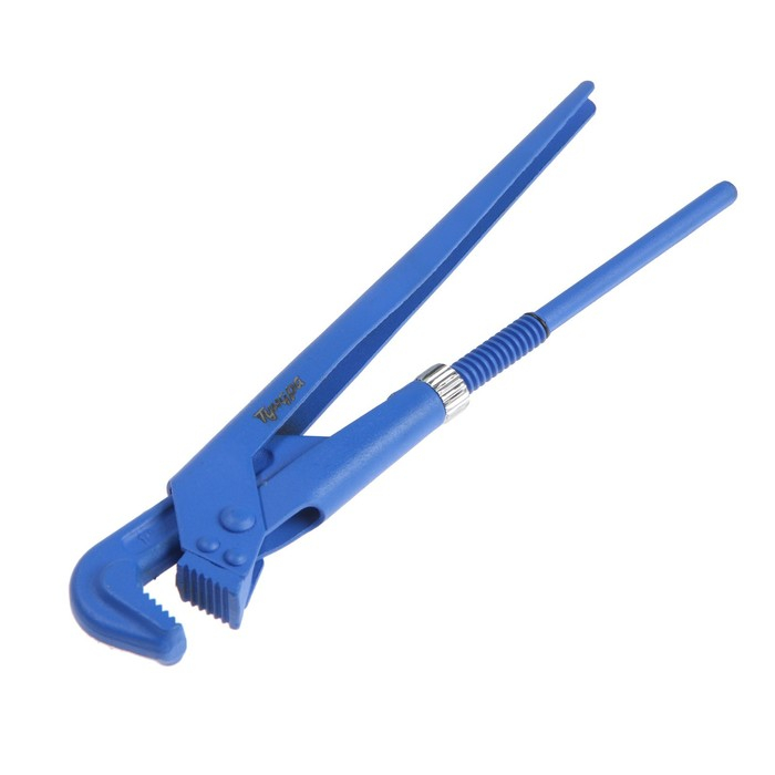 Ключ трубный рычажный ТУНДРА, плоский зажим 90°, раскрытие до 35 мм, №1, 1 Ключ трубный рычажный ТУНДРА, плоский зажим 90°, раскрытие до 35 мм, №1, 1"