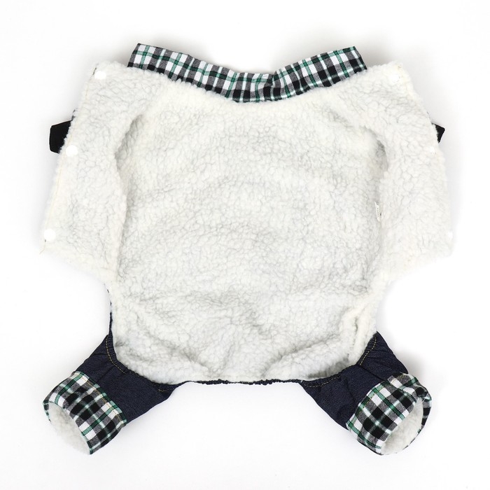 Комбинезон  Комбинезон "Men", размер  XL (ДС 40 см, ОГ 50 см, ОШ 40 см), синий