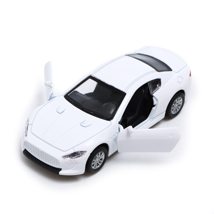 Машина металлическая «Купе», инерция, свет и звук, 1:32, открываются двери, цвет белый Машина металлическая «Купе», инерция, свет и звук, 1:32, открываются двери, цвет белый