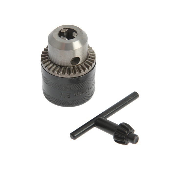 Патрон для дрели ТУНДРА, B-12, 1.5 - 10 мм Патрон для дрели ТУНДРА, B-12, 1.5 - 10 мм