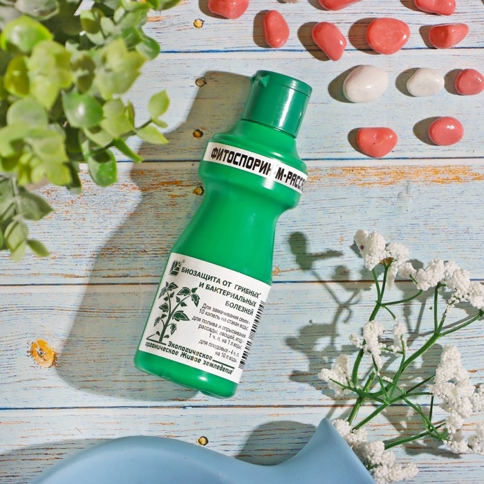 Биопрепарат от бактериальных и грибных болезней рассады, овощей Фитоспорин-М, 100 мл Биопрепарат от бактериальных и грибных болезней рассады, овощей Фитоспорин-М, 100 мл