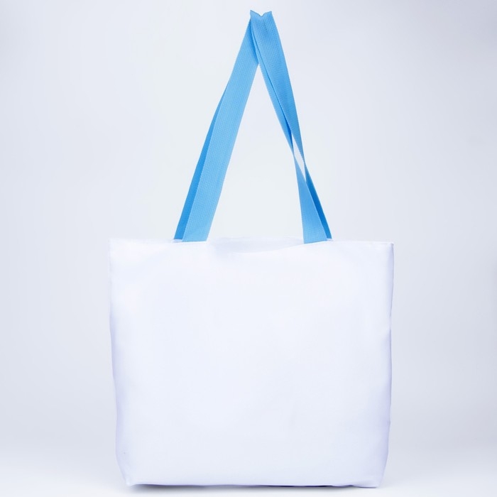 Шопер KAIF без молнии с подкладкой, цвет белый Шопер KAIF без молнии с подкладкой, цвет белый