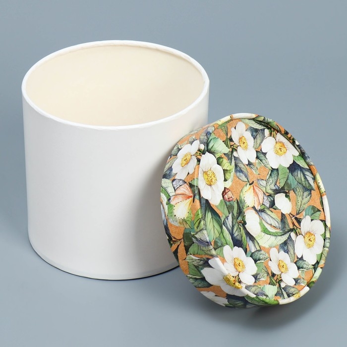 Набор шляпных коробок 2 в 1, упаковка подарочная, «Цветочный», 13 х 13, 16 х 16 см Набор шляпных коробок 2 в 1, упаковка подарочная, «Цветочный», 13 х 13, 16 х 16 см