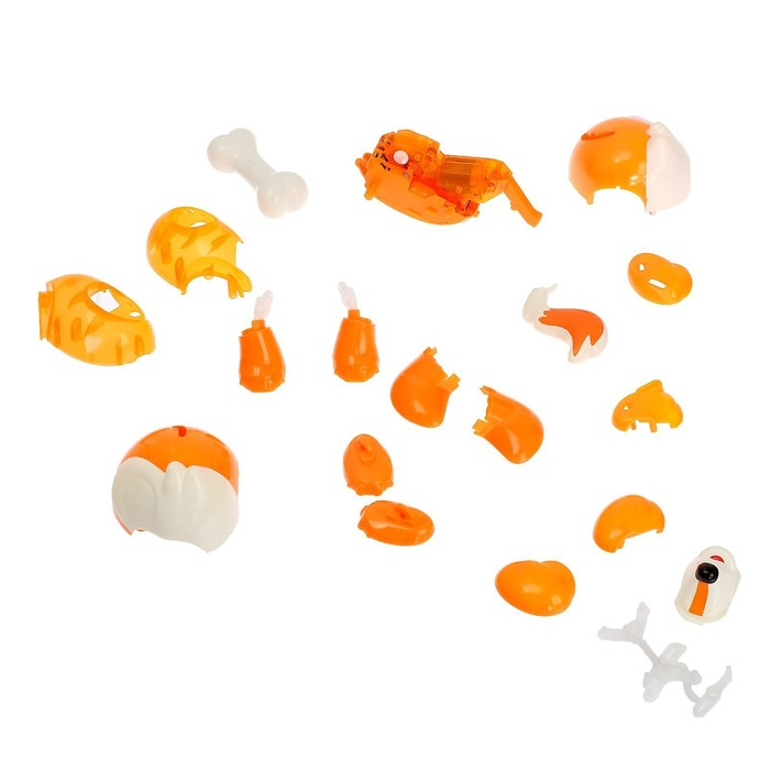 Робот «Лисёнок» Эврики, электронный конструктор, интерактивный: сенсорный, на батарейках, 20 деталей Робот «Лисёнок» Эврики, электронный конструктор, интерактивный: сенсорный, на батарейках, 20 деталей