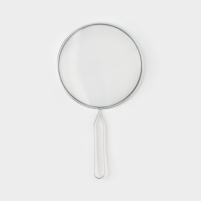 Сито для просеивания Доляна «Помощник», d=18 см, цвет серебристый Сито для просеивания Доляна «Помощник», d=18 см, цвет серебристый