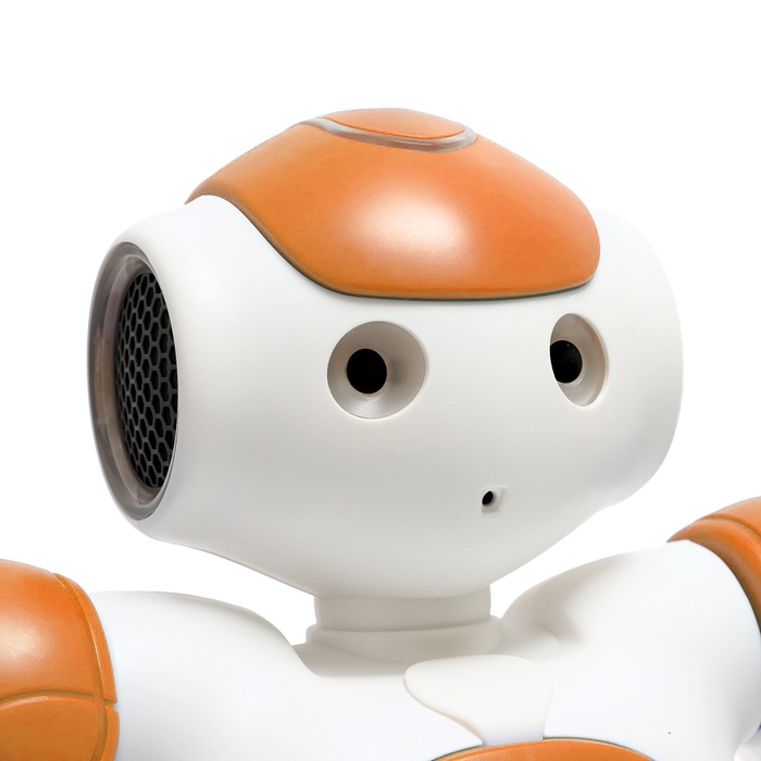 Робот «Хантер», радиоуправляемый, световые и звуковые эффекты, работает от аккумулятора, цвет оранжевый