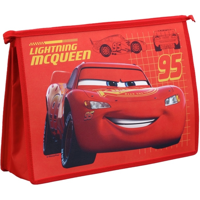 Папка пластиковая А4, на молнии, Тачки Папка пластиковая А4, на молнии, Тачки