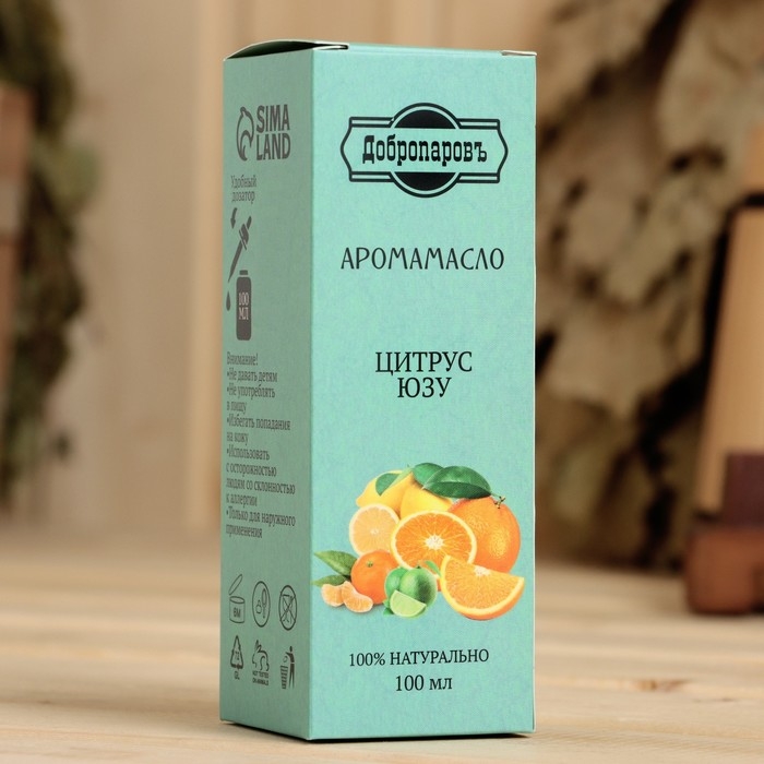 Эфирное масло Эфирное масло "Цитрус и юзу", 100 мл "Добропаровъ"