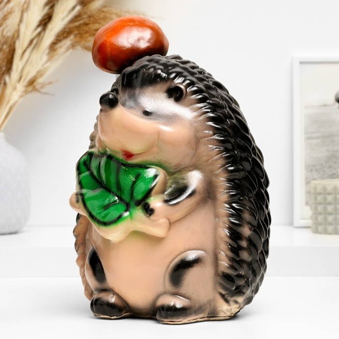 Копилка Копилка "Ёж с грибом" 18х18х29см