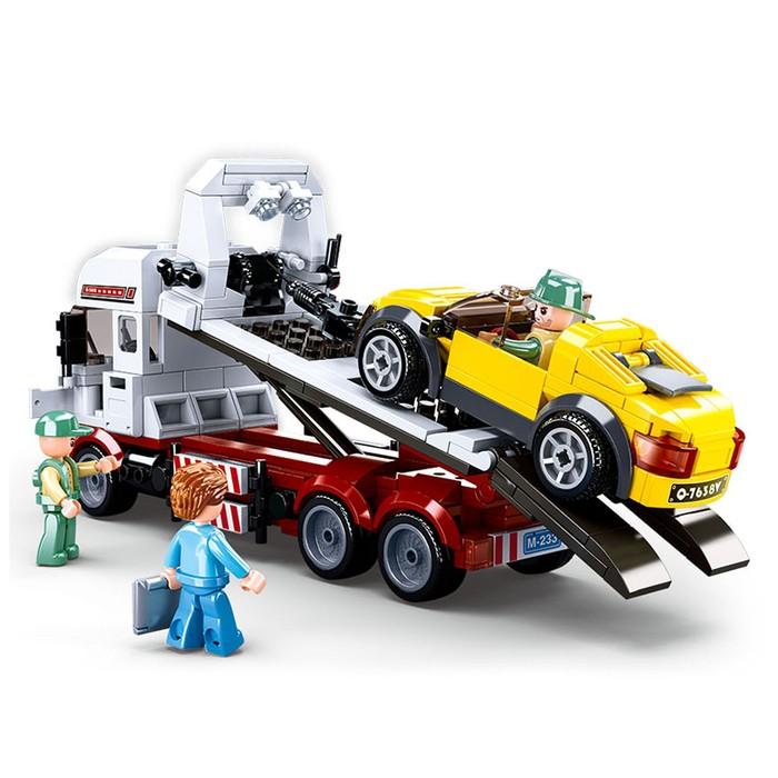 Конструктор Город «Автовоз», 338 деталей Конструктор Город «Автовоз», 338 деталей