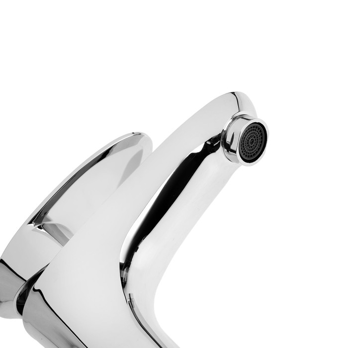 Смеситель для раковины ZEIN Z3662, однорычажный, высота излива 12 см, ABS-пластик, хром Смеситель для раковины ZEIN Z3662, однорычажный, высота излива 12 см, ABS-пластик, хром