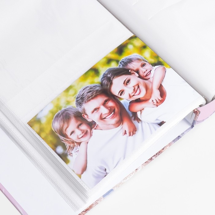 Фотоальбом на 200 фото 10х15 см Фотоальбом на 200 фото 10х15 см "Олени с цветочными рогами" в коробке МИКС 26,5х20,5х5,5 см 786747