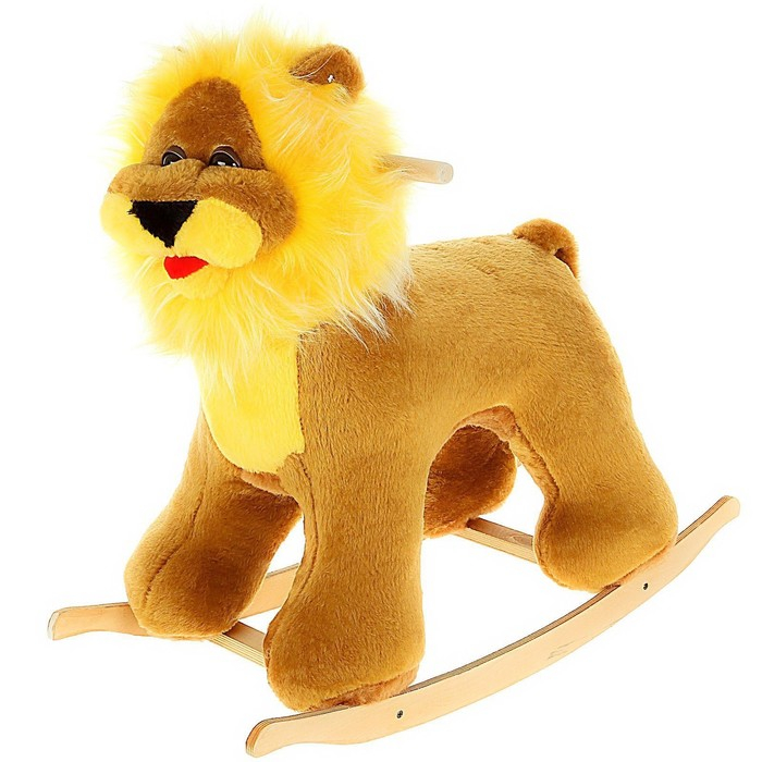 Мягкая качалка «Лев», МИКС