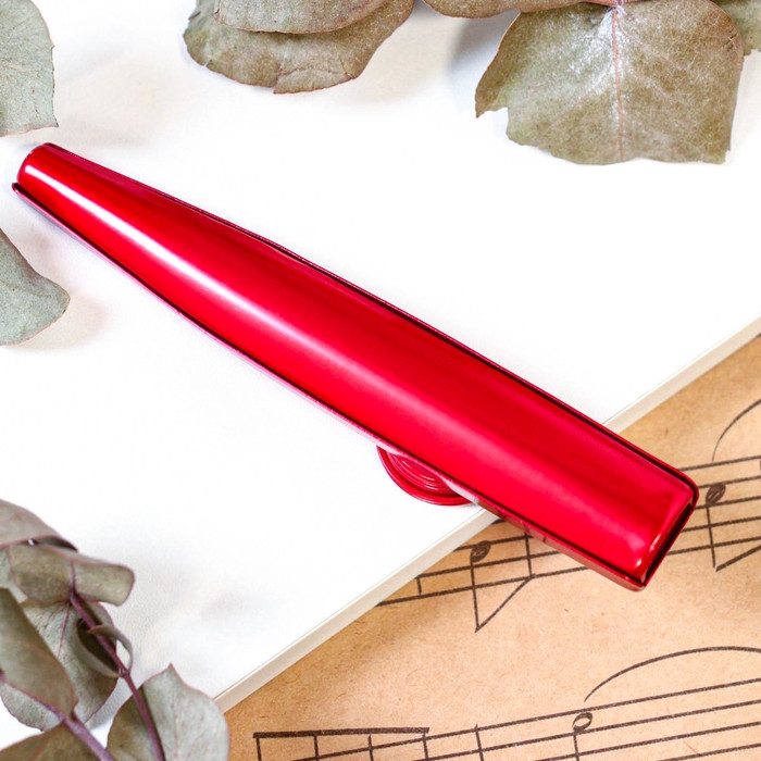 Музыкальный инструмент Казу Music Life, красный Музыкальный инструмент Казу Music Life, красный