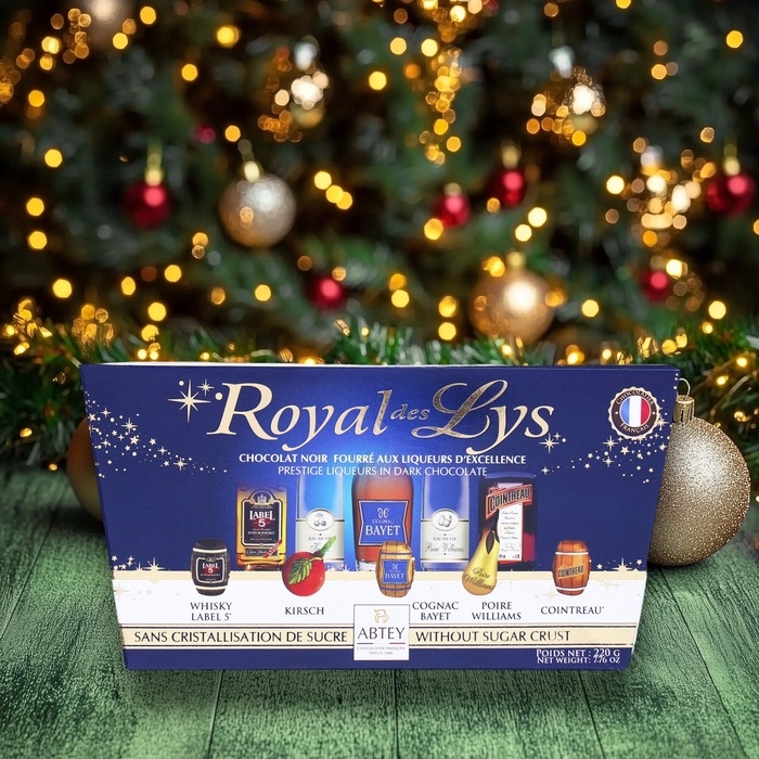 Новый год. Шоколад фигурный ROYAL DES LYS, с ликёрной начинкой, 13 г Новый год. Шоколад фигурный ROYAL DES LYS, с ликёрной начинкой, 13 г