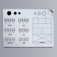Коврик для маникюра, силиконовый, 40 × 30 см
