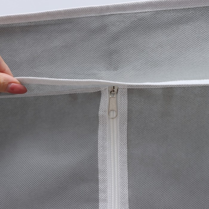 Шкаф тканевый каркасный, складной LaDо́m, 83×45×160 см, цвет серый Шкаф тканевый каркасный, складной LaDо́m, 83×45×160 см, цвет серый