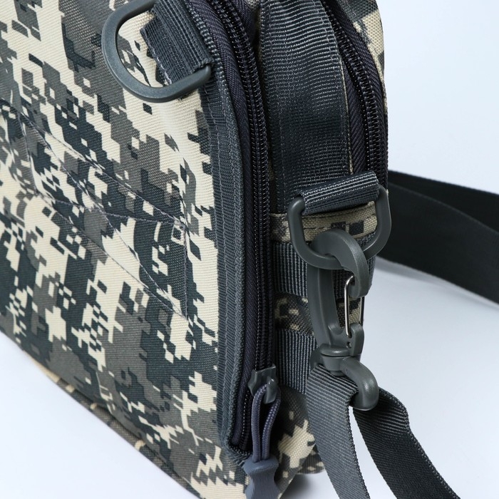 Сумка наплечная Сумка наплечная "Аdventure", серая