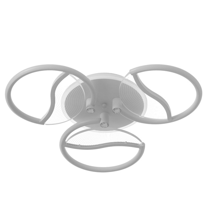 Люстра Люстра "Анита" 3хLED 90Вт 3000-6000К RGB белый 60х60х8см