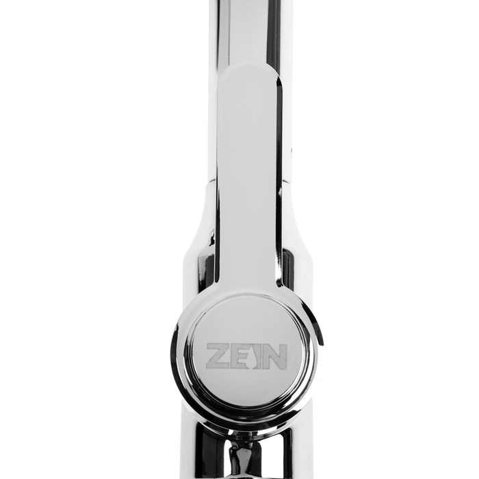 Смеситель для раковины ZEIN Z3698, поворотный излив высотой 18 см, ABS-пластик, хром Смеситель для раковины ZEIN Z3698, поворотный излив высотой 18 см, ABS-пластик, хром