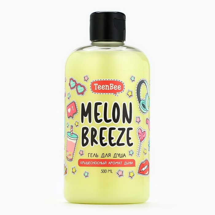 Гель для душа, увлажнение, 500 мл, аромат дыни, TeenBee