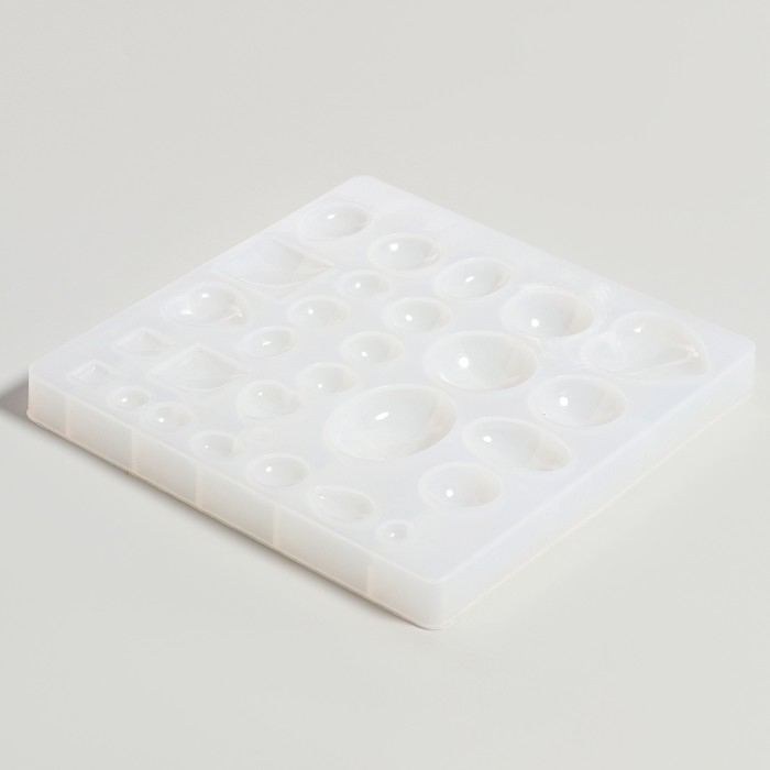 Набор для создания украшений из эпоксидеой смолы, форма, кулоны 5 видов по 5 штук Набор для создания украшений из эпоксидеой смолы, форма, кулоны 5 видов по 5 штук