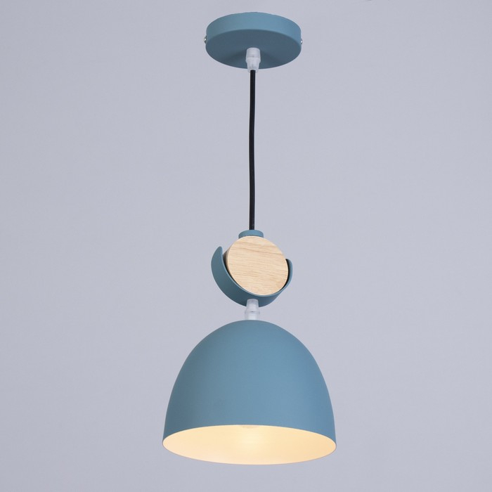 Светильник BayerLux 34866/1 E27 40Вт синий 16х16х22-122 см