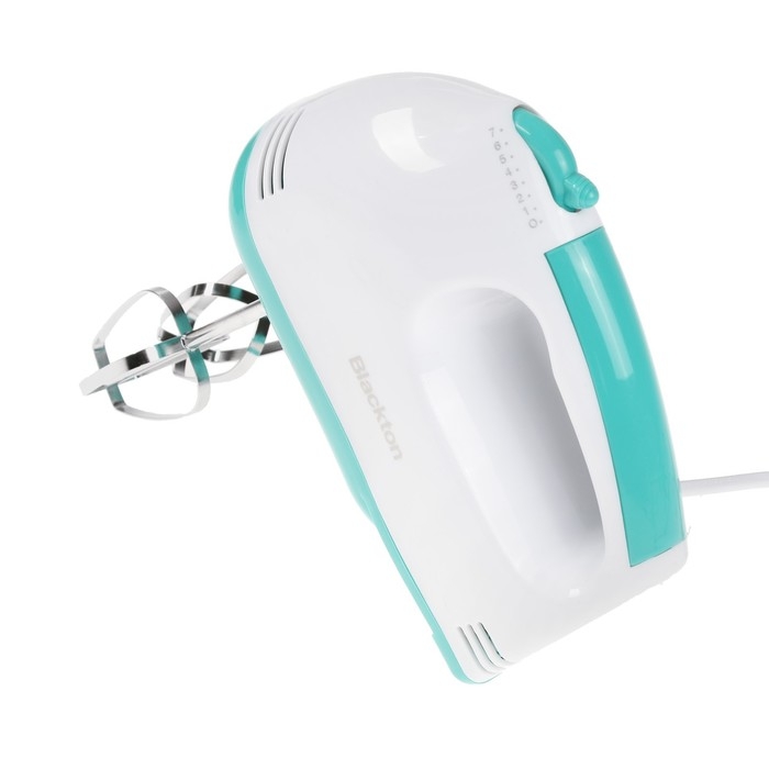 Миксер Blackton Bt MX423, ручной, 200 Вт, 7 скоростей, бело-бирюзовый Миксер Blackton Bt MX423, ручной, 200 Вт, 7 скоростей, бело-бирюзовый